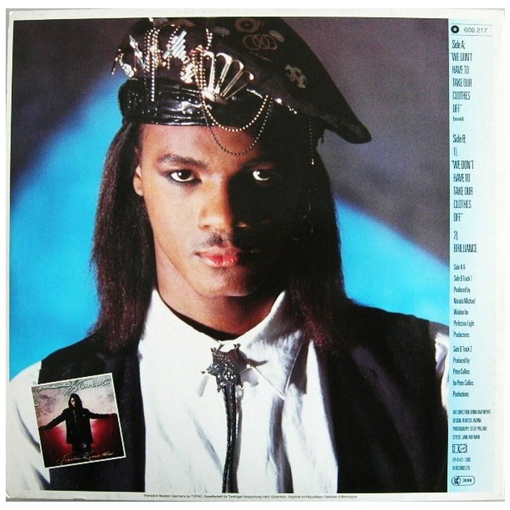 Jermaine Stewart - We Don't Have To Take Our Clothes Off | 12" Maxi Single Vinilo Usado image number 1.0