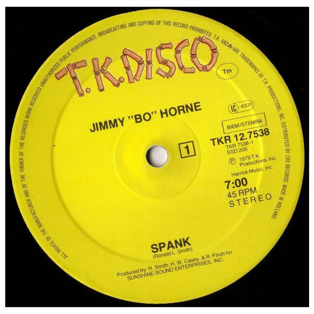 Jimmy Bo Horne - Spank | 12" Maxi Single Usado image number 2.0