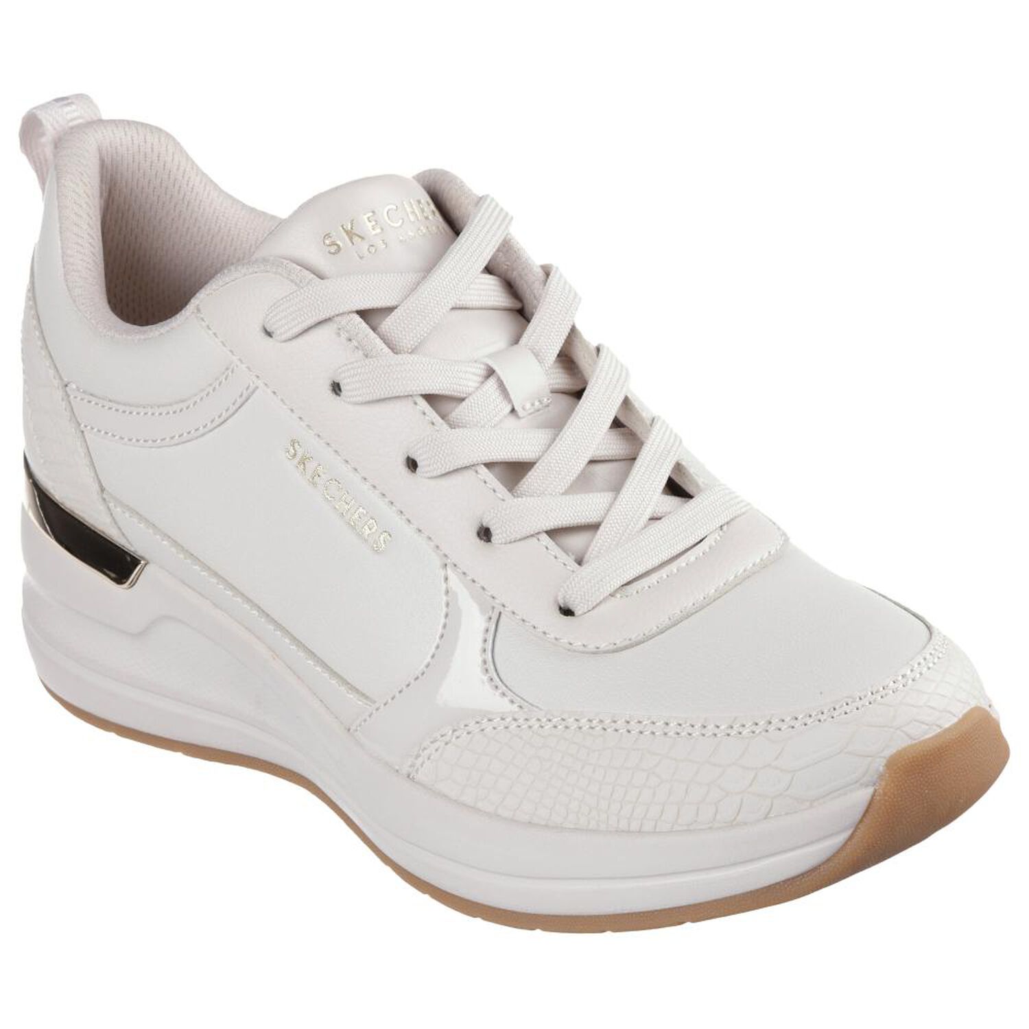 Zapatilla Urbana Mujer Skechers Billion 2 - Fine Shine Beige image number 0.0