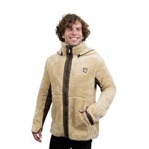 Chaqueta Shaggy Lander Taupe Hombre Falcone