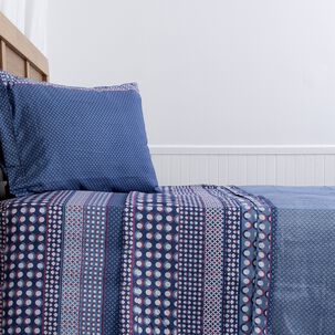 Sabana Estampada Plumetti 1.5 P Oak