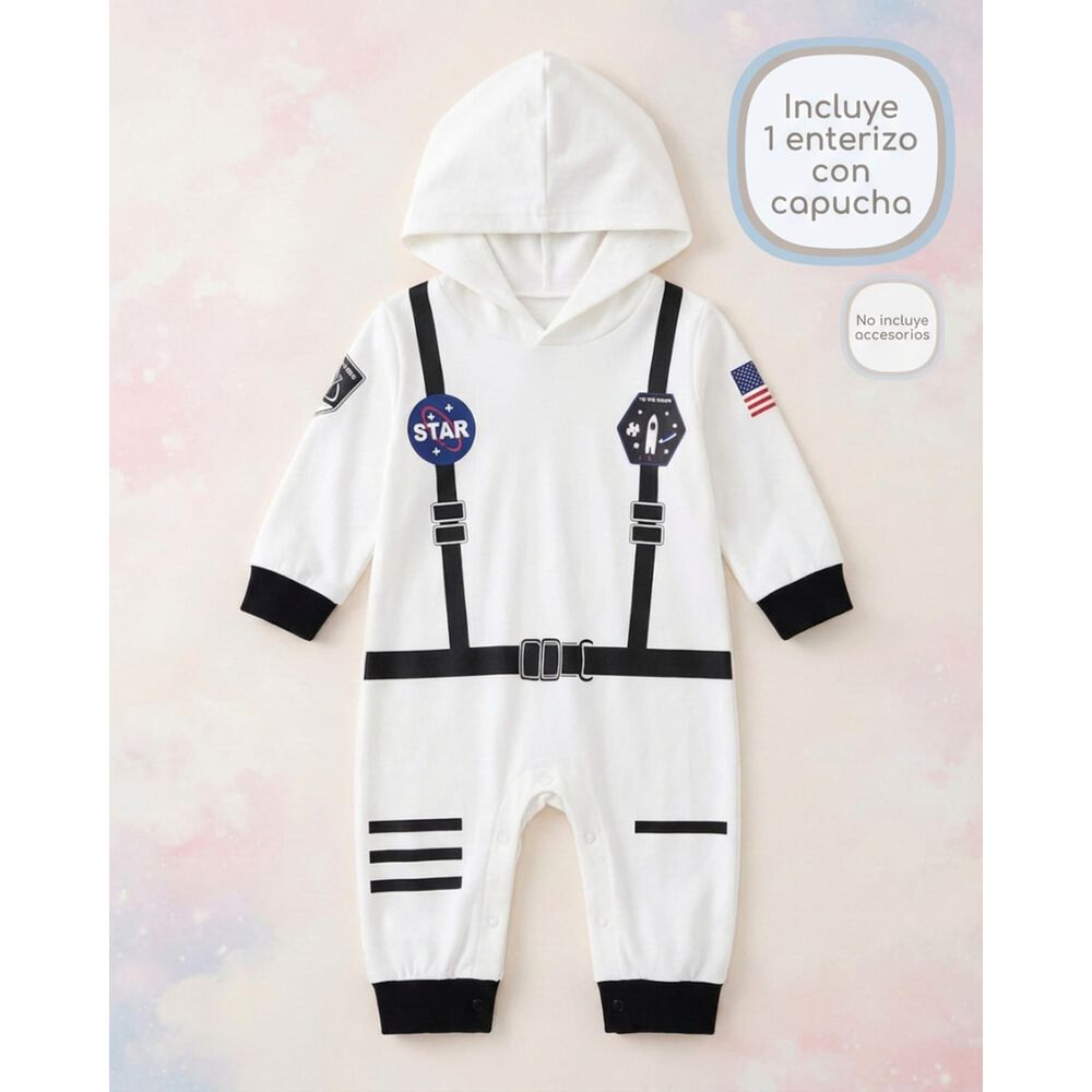 Disfraz Astronauta Cosplay Juego Rol Traje Espacial Ni&ntilde;os image number 35.0
