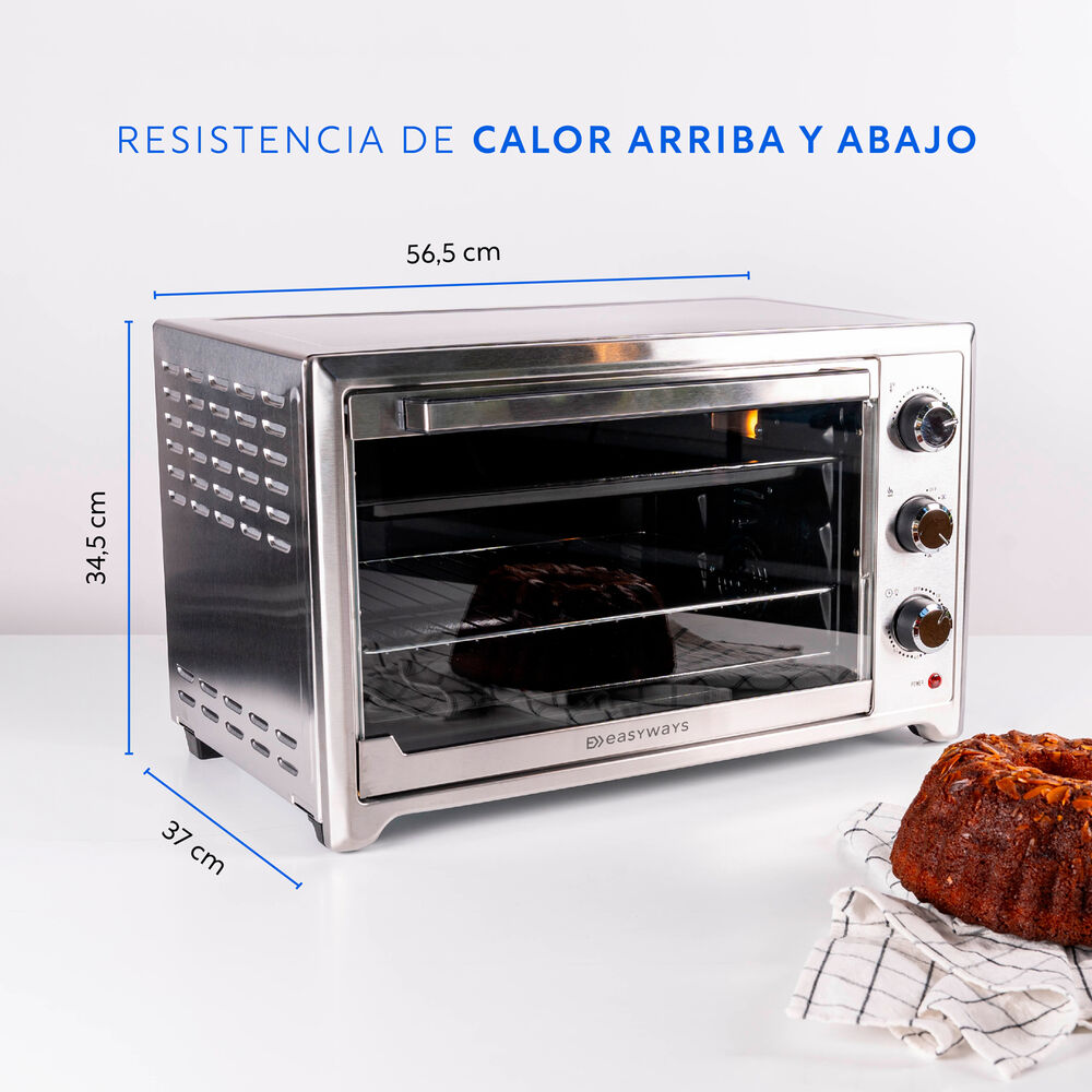 Horno Eléctrico Oven Master 45 L + Convección Y Spiedo image number 6.0