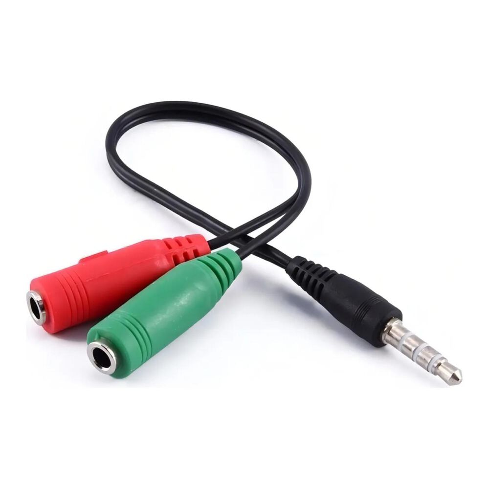 Adaptador De Audio 2 Jack Hembra A Jack 3.5 Macho image number 2.0