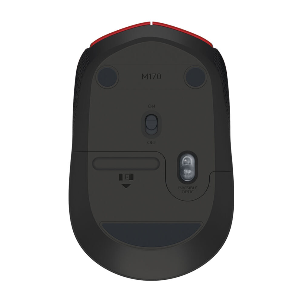 Logitech Mouse Inalámbrico Wireless M170 Rojo - Logitech image number 3.0
