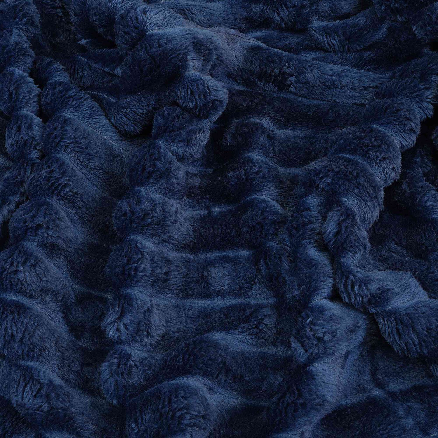 Manta De Cama Nautica Home Jacquard Franela Ultrasuave 127x178cm Azul image number 1.0