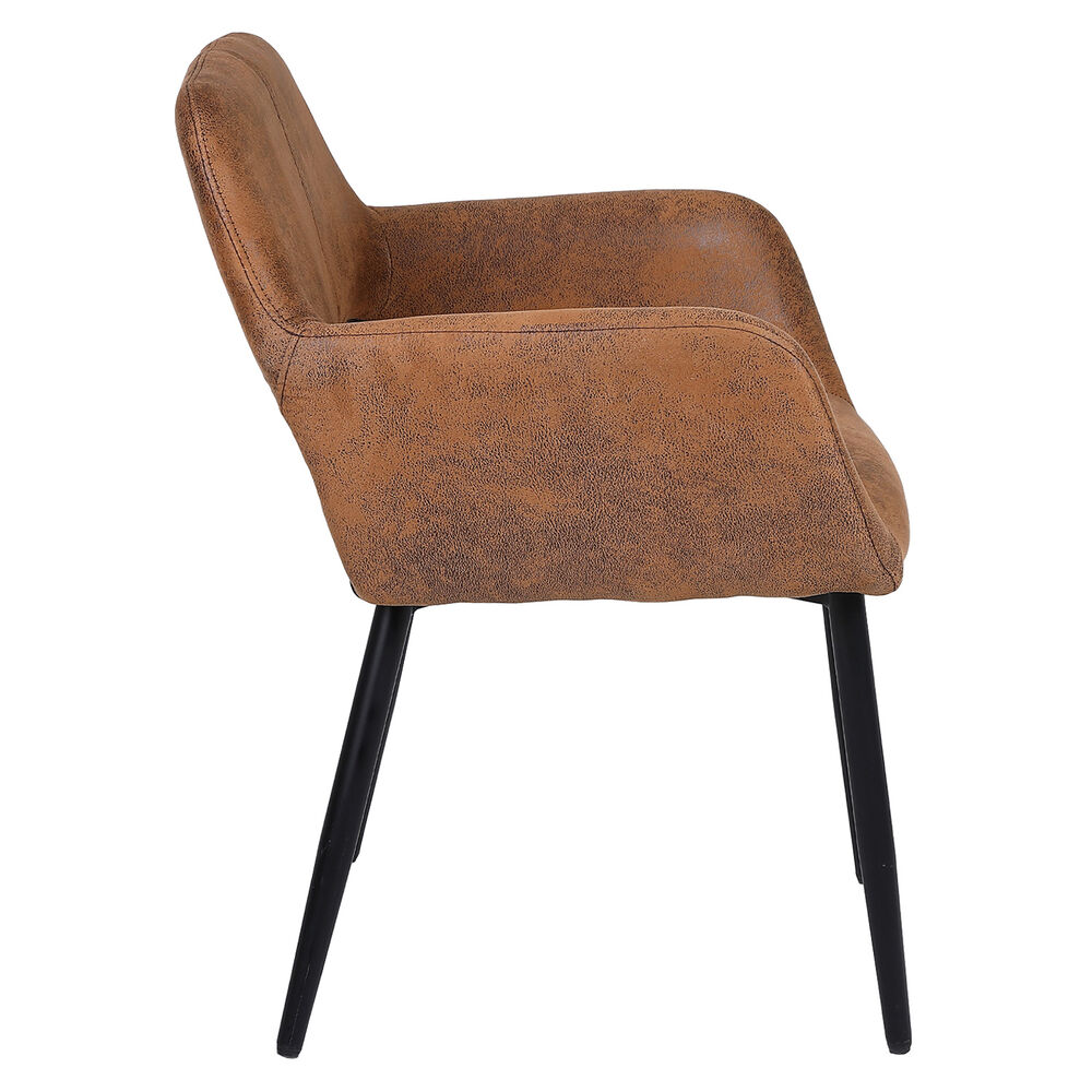 Pack De 2 Silla Comedor Sitial Cromwell Caf&eacute; image number 3.0