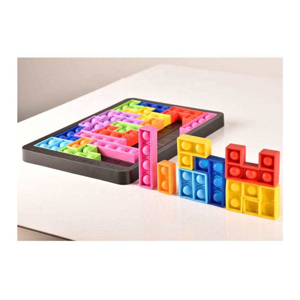 Juego De Antiestr&eacute;s Rompecabezas Para Ni&ntilde;os Bloques 27 Pcs image number 4.0
