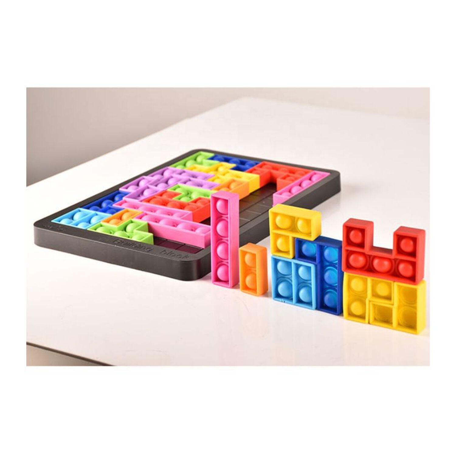 Juego De Antiestr&eacute;s Rompecabezas Para Ni&ntilde;os Bloques 27 Pcs image number 4.0