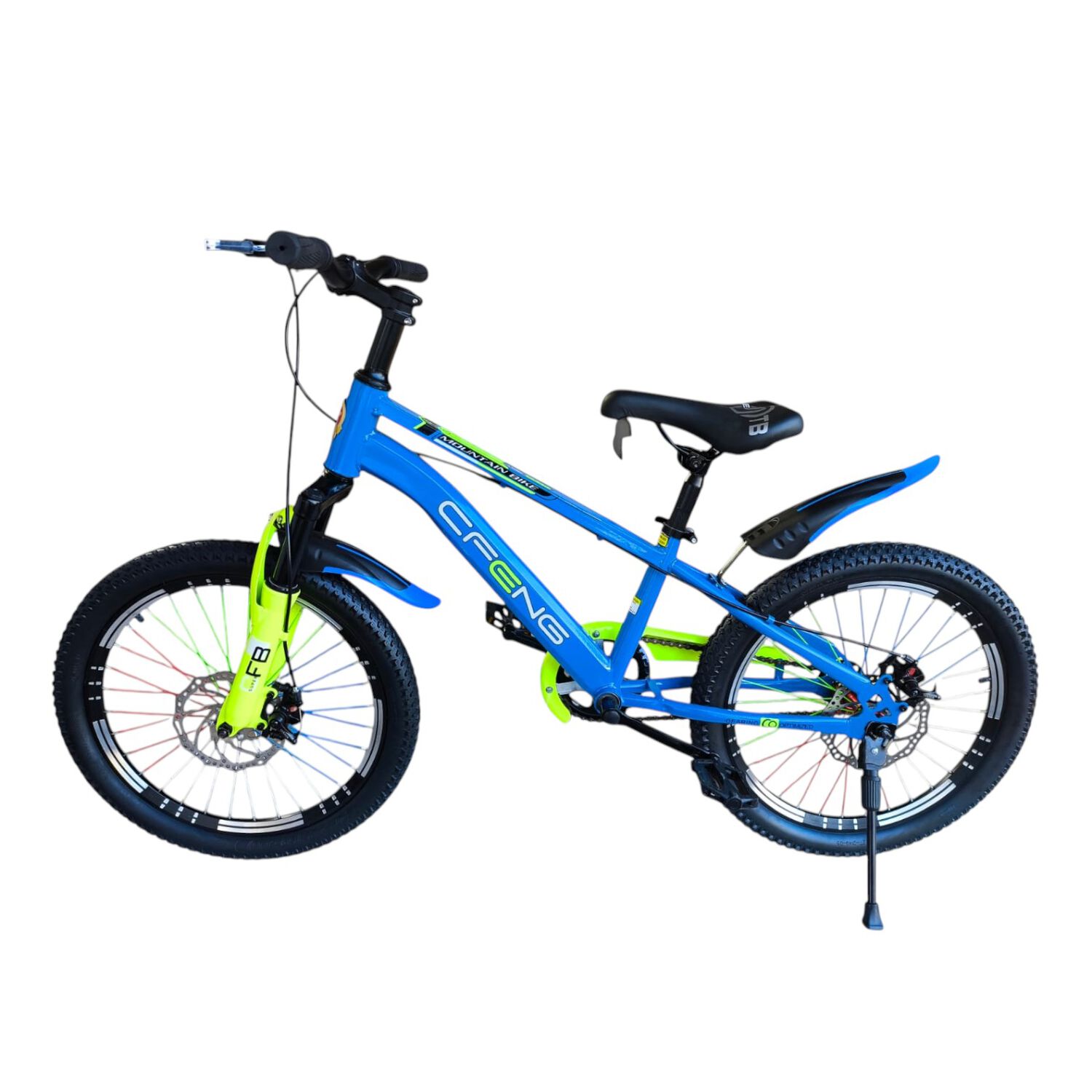 Bicicleta Aro 20 Cfeng Con Freno Disco Azul image number 3.0