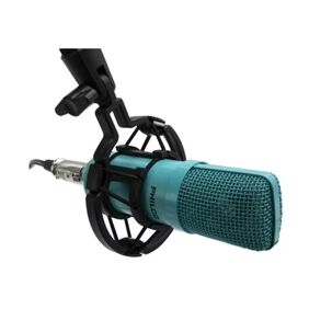 Kit Grabacion Estudio Microfono 4 En 1 Turquesa Kit68