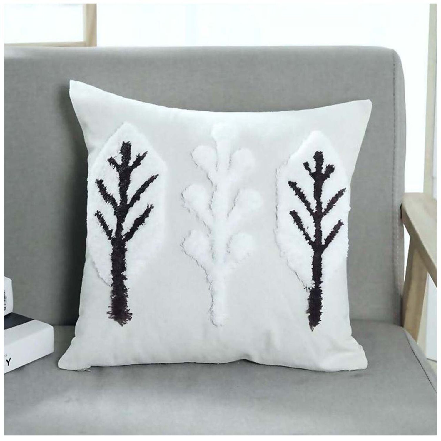 Pack De 02 Fundas De Cojin Dise&ntilde;o Boho 45x45 Cm M24 image number 2.0