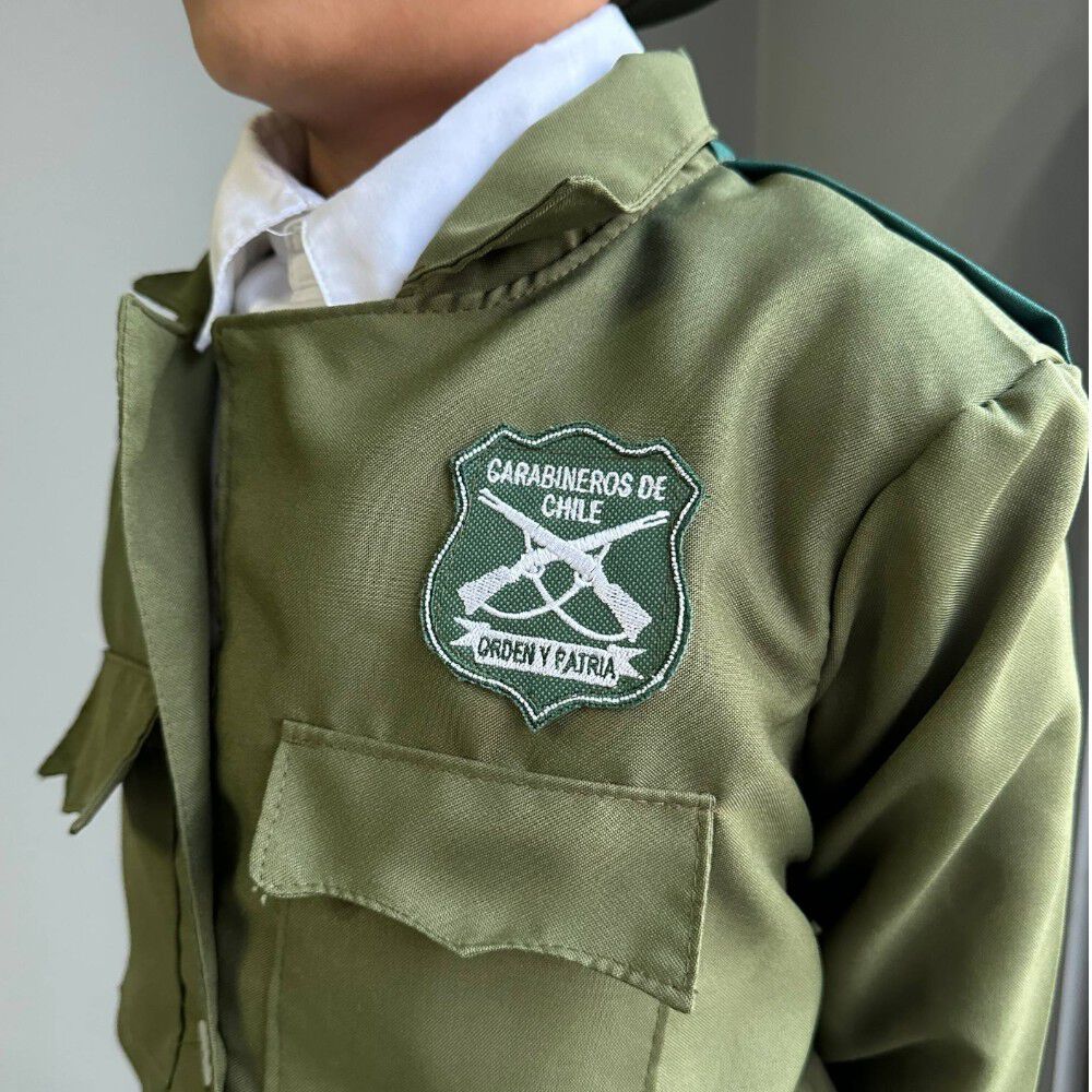 Disfraz Carabinero Policia Chile image number 2.0