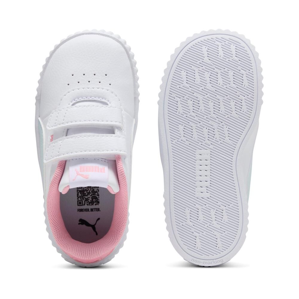 Zapatilla Urbana Mujer Puma Carina 3.0 V Inf White-sea Glass image number 3.0