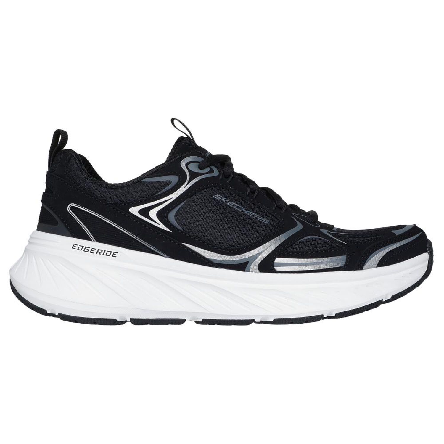 Zapatilla Urbana Mujer Skechers EDGERIDE-SILVER ECLIPSE NEGRO image number 0.0
