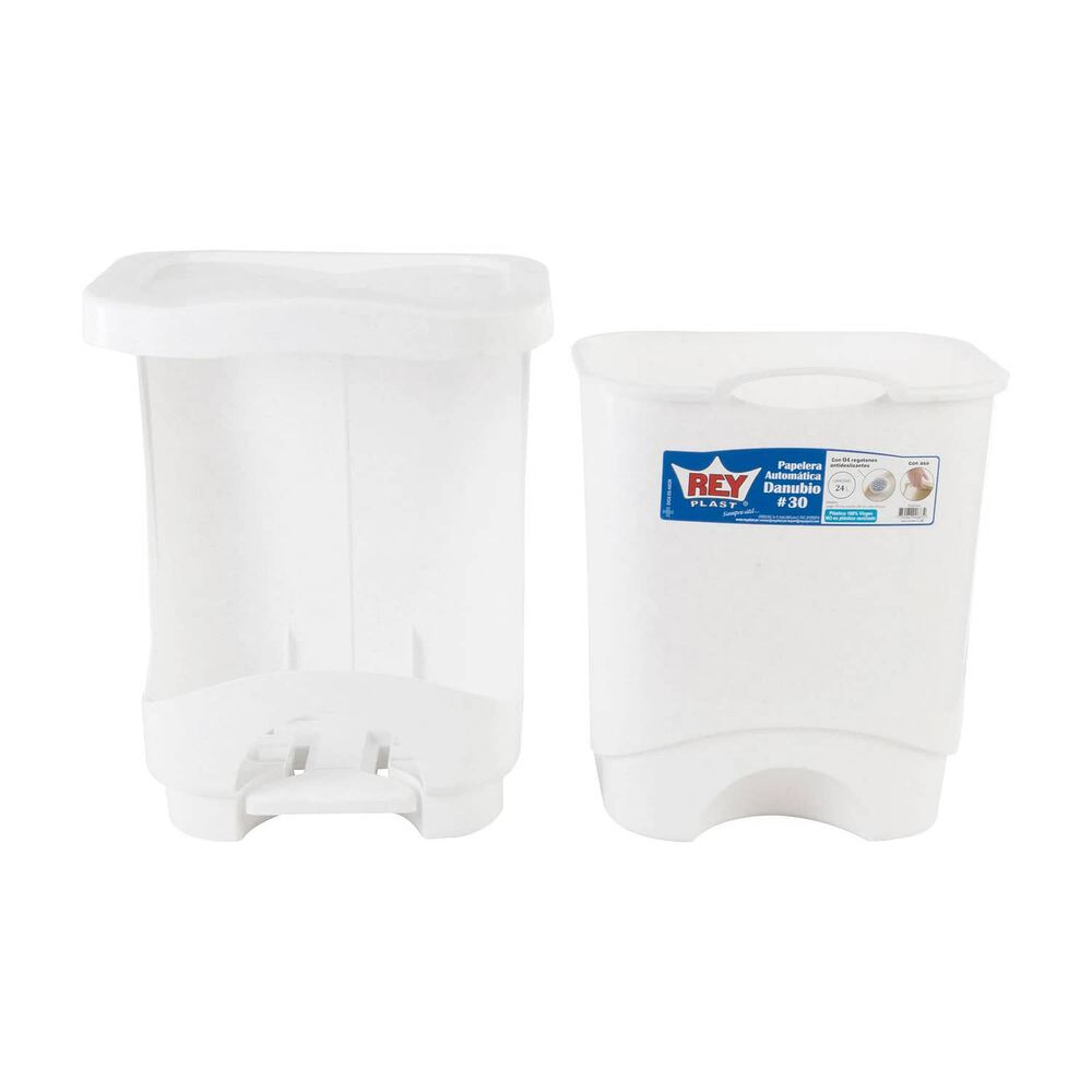 Basurero De Pedal Modelo Danubio 24 Litros image number 2.0