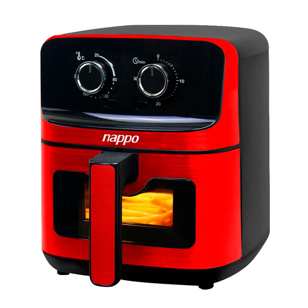 Freidora De Aire Nappo 1500w 4,5l Aire Caliente 360 Grados image number 3.0