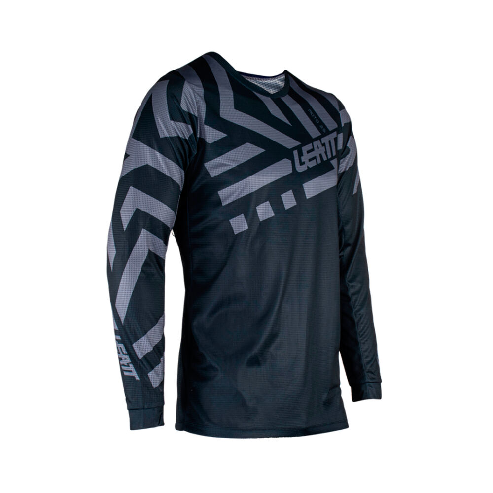 Kit Leatt Moto 3.5 Infantil Jersey Con Pantalón Stealth image number 2.0
