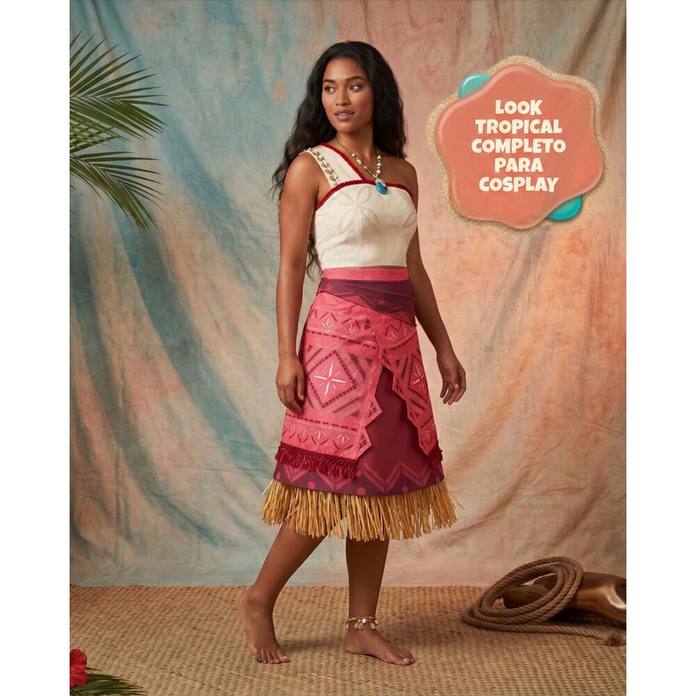 Disfraz Cosplay Moana Pelicula Disney 2 image number 5.0