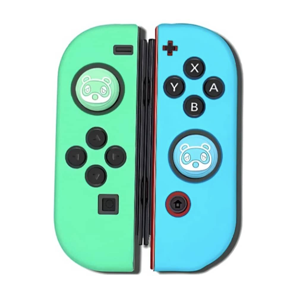 Funda Protectora Silicona Joycon Para Nintendo Switch + Grip image number 0.0