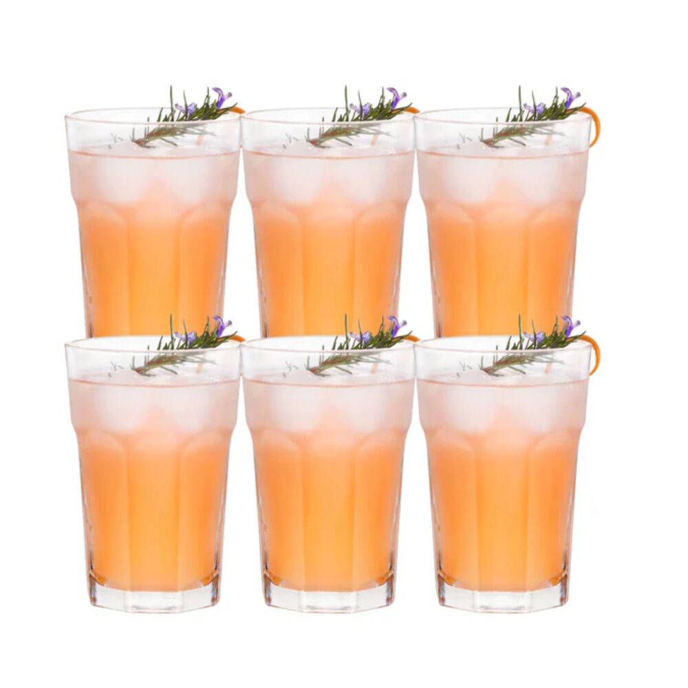 Set 6 Vasos Vidrio 437ml Modelo Chicago Allegra image number 3.0