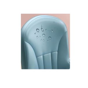 Silla De Comer Para Bebés Portátil Con Ruedas Ajustable
