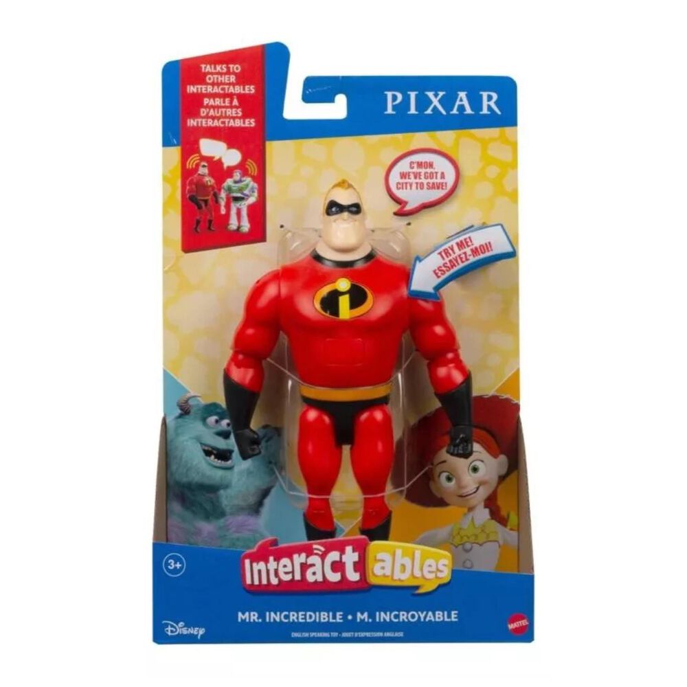 Juguete Figura Mr Increible Articulado Interactivo 20cm image number 3.0