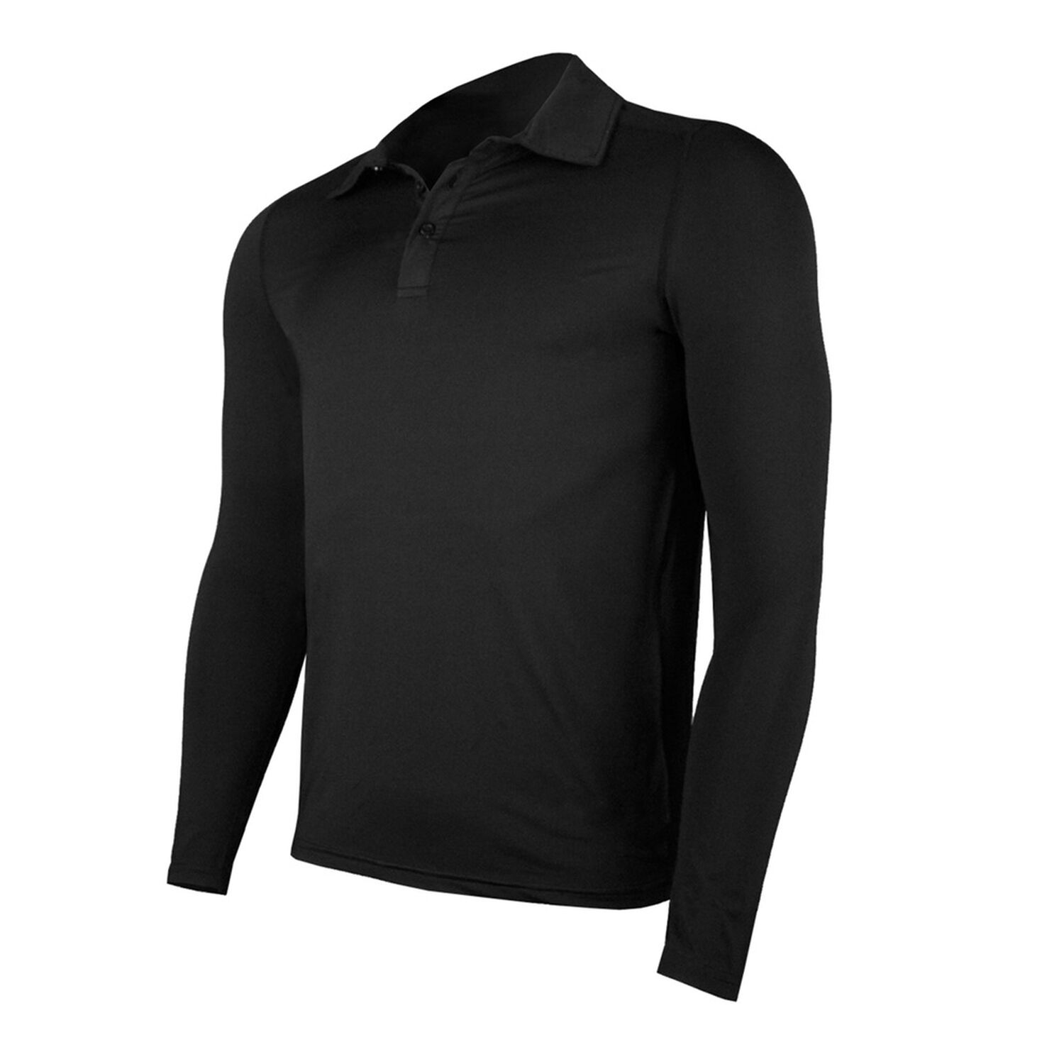 Polera Dry Fit Manga Larga Con Cuello Pale Hombre image number 1.0