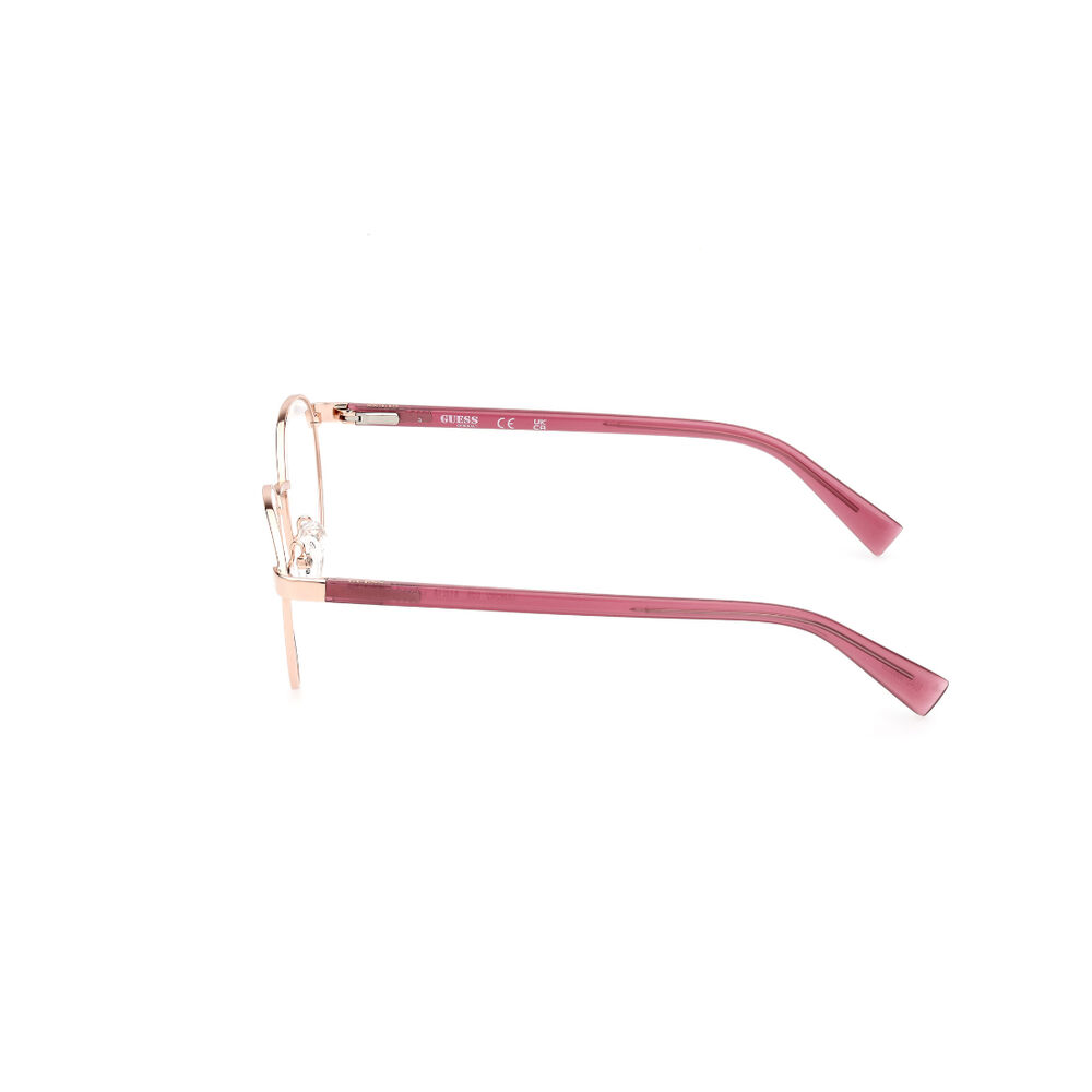 Lentes Ópticos Shiny Rose Gold Guess image number 2.0