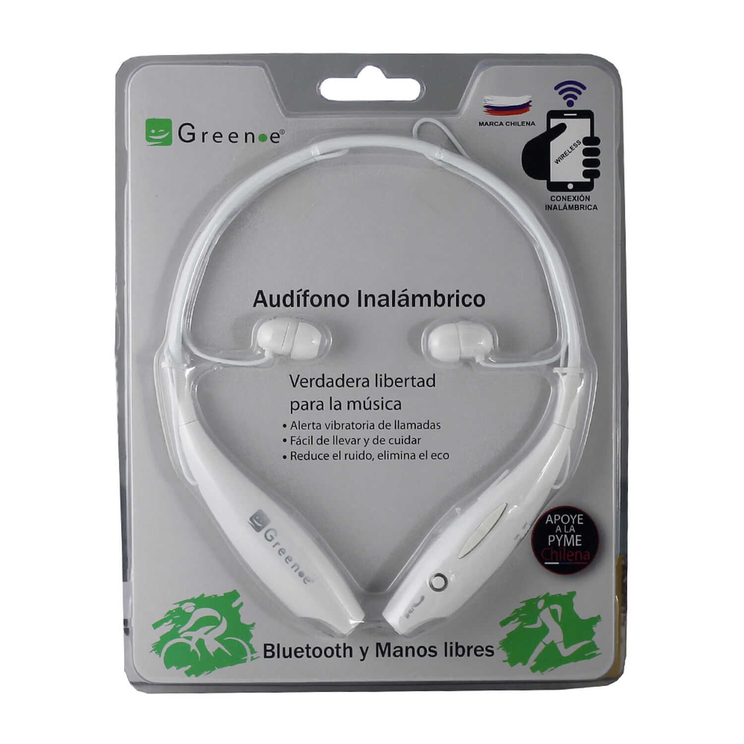 Audífono Sport Inalámbrico Bluetooth