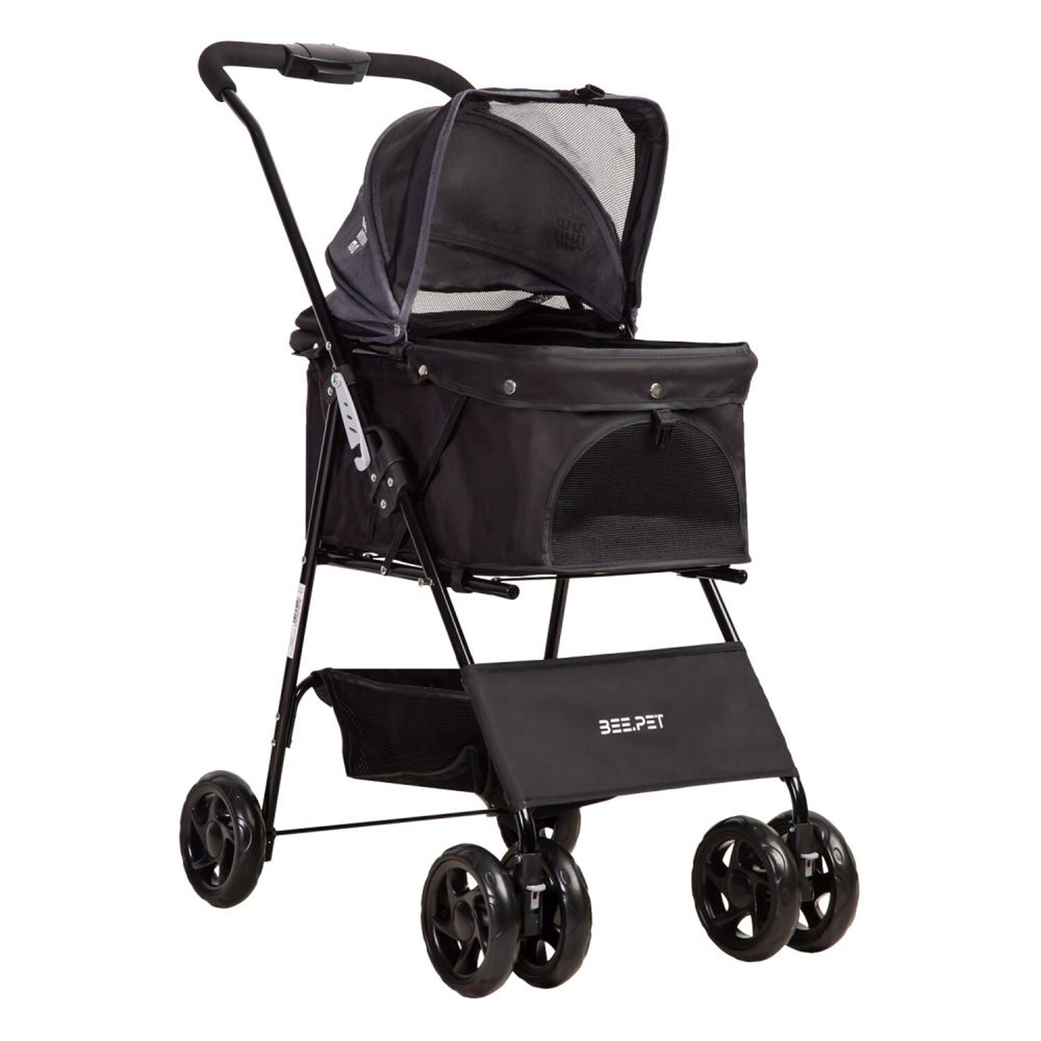 Coche Plegable de Mascota Gris BeePeet Bebesit image number 0.0