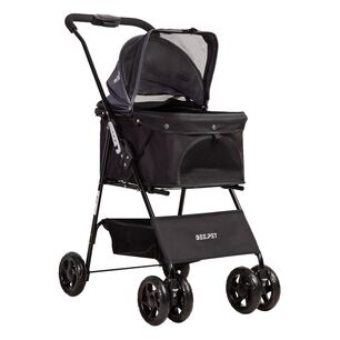 Coche Mascotas Plegable Bebesit Easy Perro Gato Negro Beepet