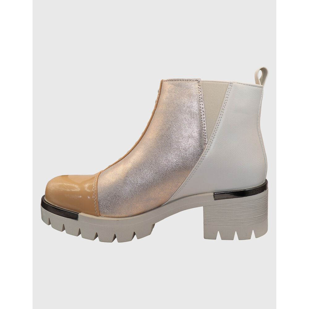 Botin Beige Tri Elasticado image number 2.0