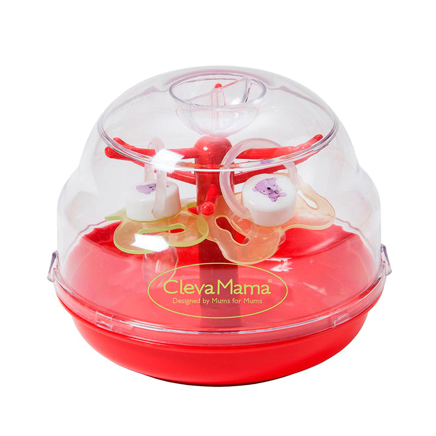 Esterilizador De Chupetes Bpa Free Rojo image number 0.0