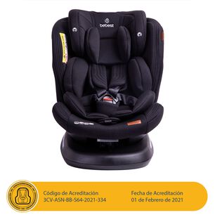Silla De Auto Convertible Isofix Supra 360&ordm; Premium Negro