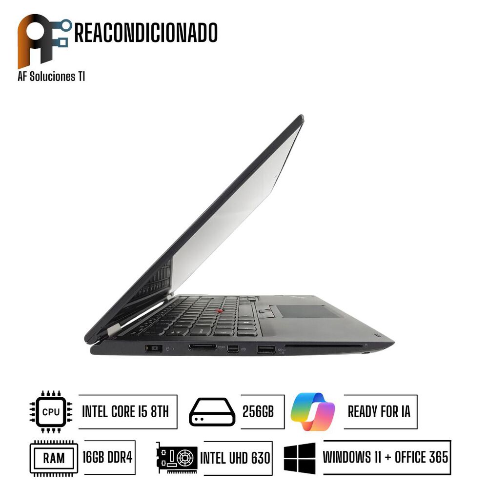 Notebook Lenovo Yoga X390 I(5 8th - 16gb - 256gb - Touch) (win11-office365) Reacondicionado image number 3.0