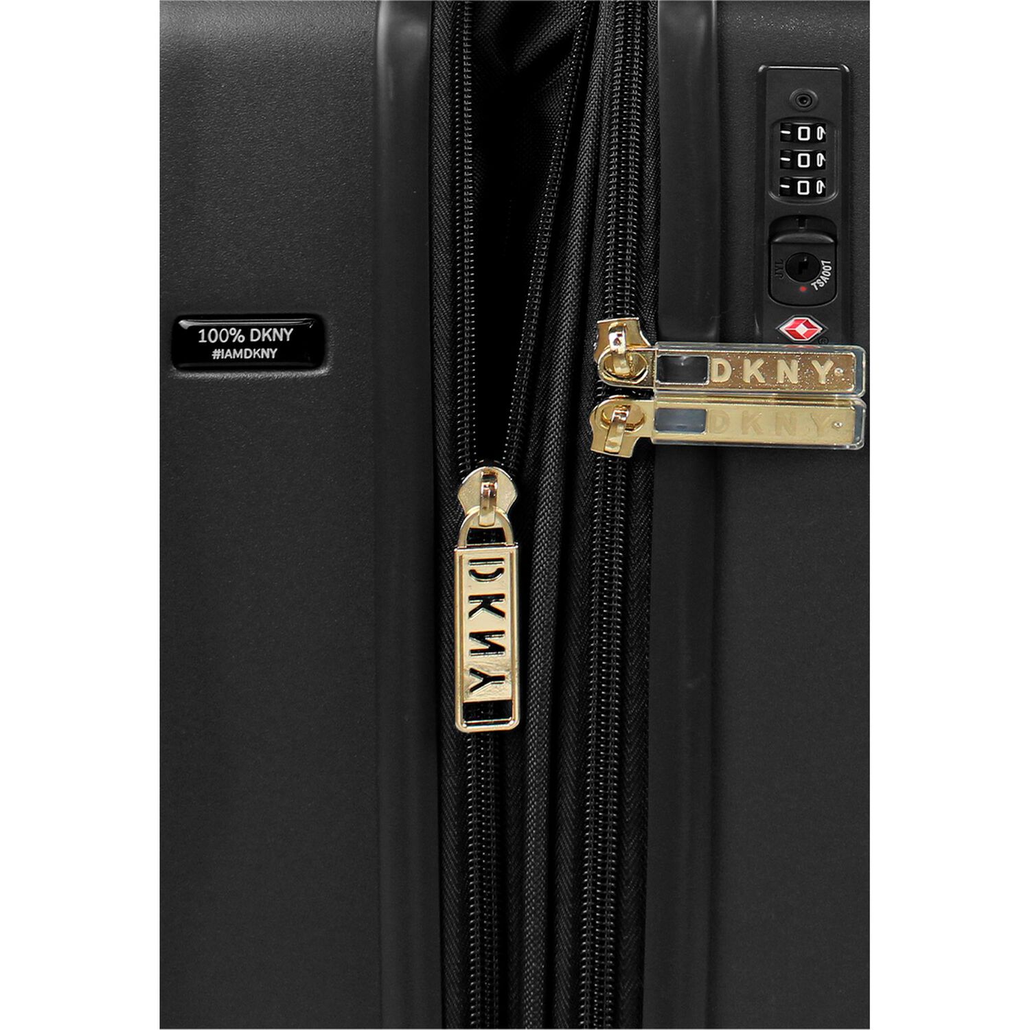 Pack 2 Maletas Donna Karan Lucerna M 20kg + L 23kg Negra Dkny image number 4.0