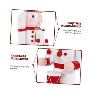 Cascanueces Adorno Navideño De Madera 33cm