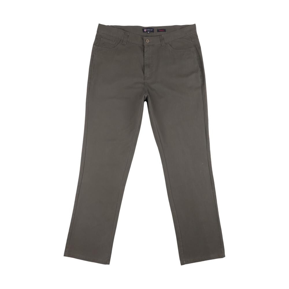Pantalón Liso Tiro Medio Regular Hombre Herald image number 0.0