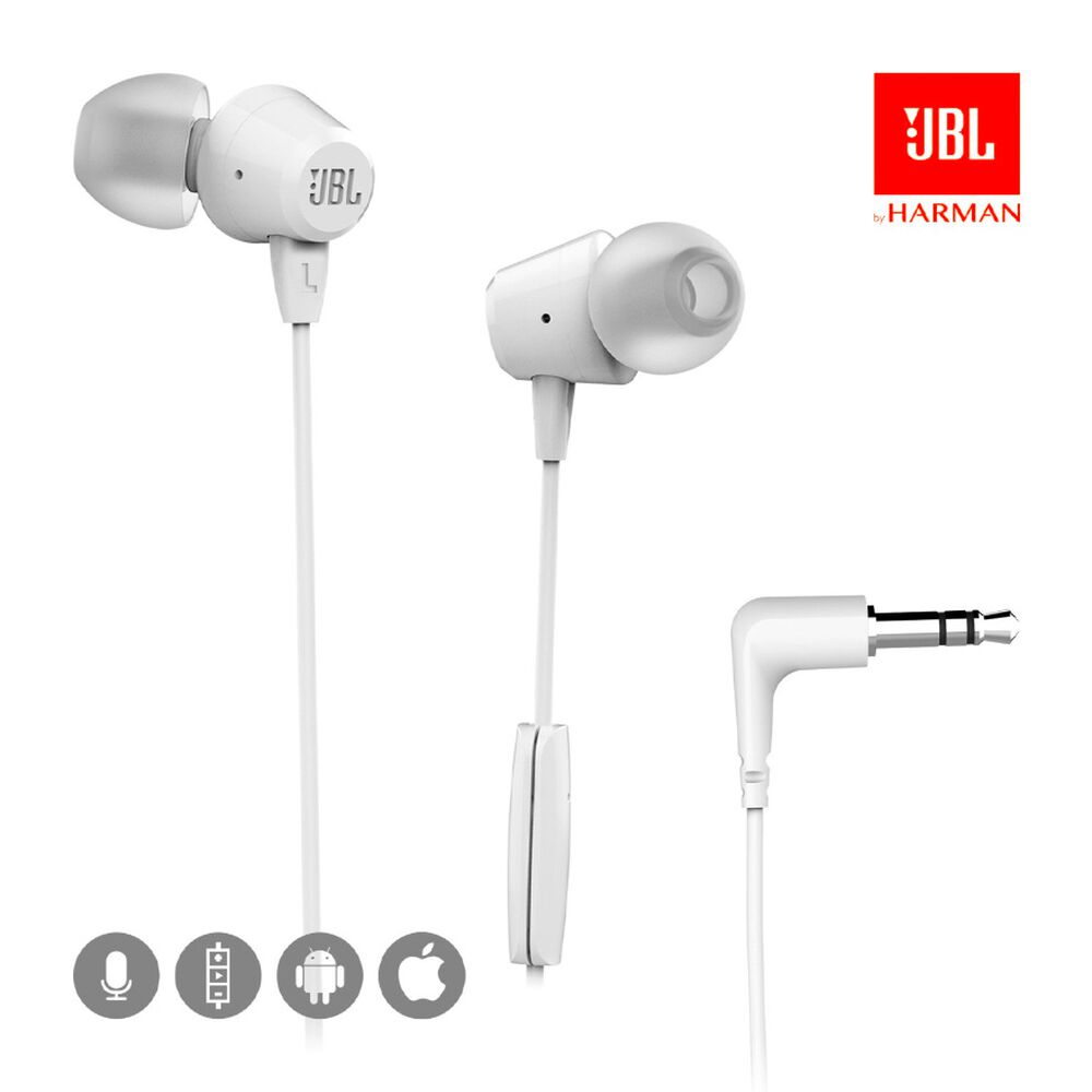 Audifono Jbl In Ear Con Manos Libre Harman C50 Hi Bass White image number 3.0