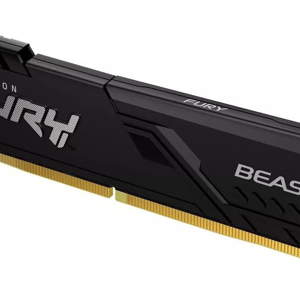 Memoria Ram Kingston Fury Beast 8gb Ddr4 3200mhz Dimm Negro image number 1.0