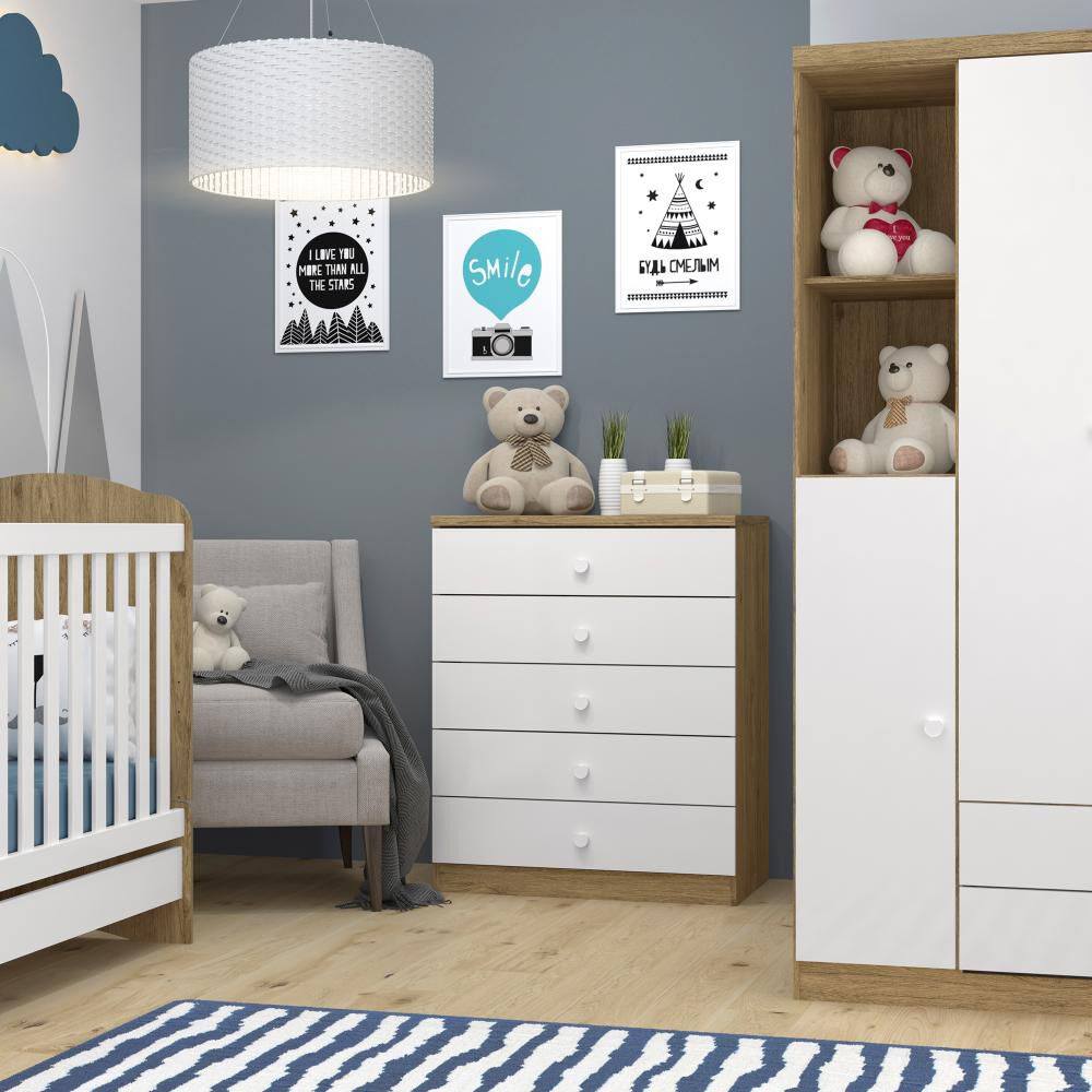 Comoda Home Mobili Banaven    / 5 Cajones image number 3.0