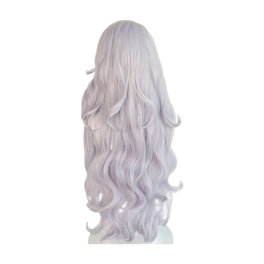 Peluca Melena Pelo Largo Gris Femenino image number 2.0