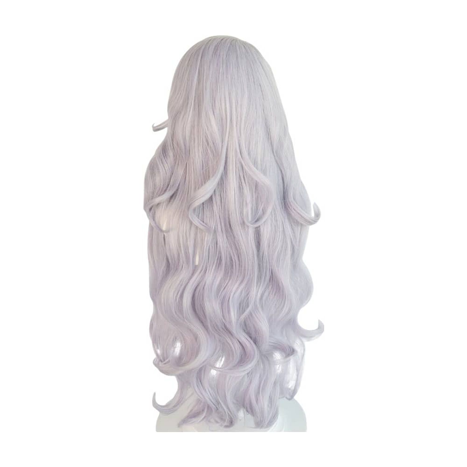 Peluca Melena Pelo Largo Gris Femenino image number 2.0