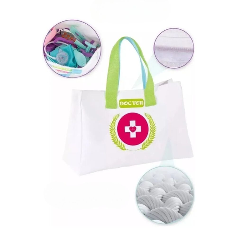 Set Juguetes Doctor Médico Rol Infantil Niños Con Luz image number 2.0