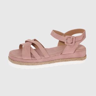 Sandalia Plataforma Rosado V&iacute;a Franca Art. 52111b31160pink