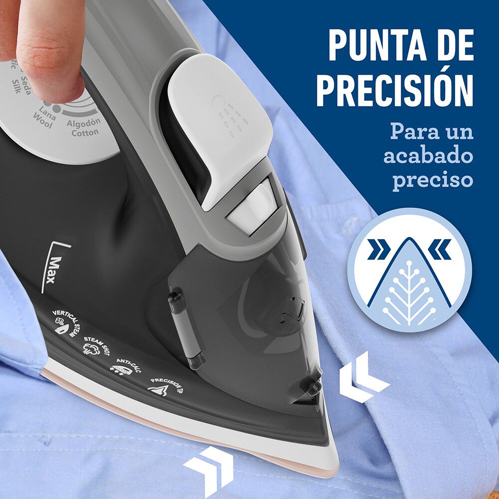 Plancha Con Suela Grande De Ceramica Oster Gcstep2501 image number 3.0