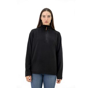 Polar Quebec Maullin Negro Mujer
