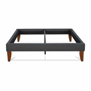 Cama Europea Cic Ce Box Hybrid Infinity / 2 Plazas / Base Normal