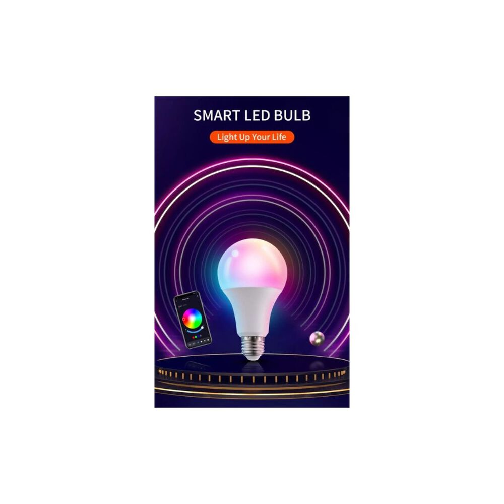 Ampolleta Inteligente Iluminacion Rgb Bluetooth Led E27 image number 3.0